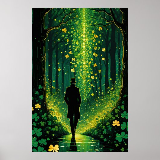 Magische Shamrock Path Poster (Voorkant)