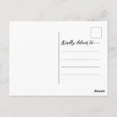 Magische Shimmering Red Heart Valentijnse versie Briefkaart (Achterkant)