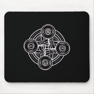 Magische Sigil (zegel) Sticker 18 Muismat