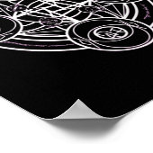 Magische Sigil (zegel) Sticker 18 Poster (Hoek)