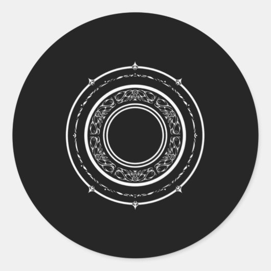 Magische Sigil (zegel) Sticker 4 (Voorkant)