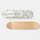 Magische signalen Skateboard (Horizontaal)