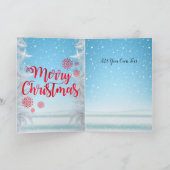 Magische Sinterklaas met Whimsical Baby Meisje Kaart (Binnen)