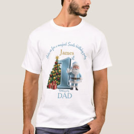 Magische Sinterklaas verjaardagsuitnodiging – 1e v T-shirt