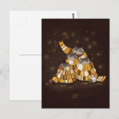 Magische sjaal van Alexandra Dikaia Briefkaart (Voorkant / Achterkant)