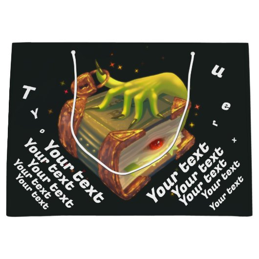 Magische Sjabloon Cadeautas (Voorkant)