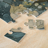 Magische slapende bosvos legpuzzel (Zijkant)