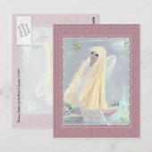 Magische sneeuw, briefkaart (Voorkant / Achterkant)