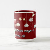 Magische Sneeuwman Bevroren Mok (Midden)
