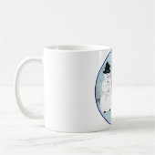 Magische Sneeuwman Koffiemok (Links)