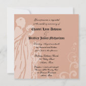 Magische Snowflake eenmaal op een uitnodiging van  (Achterkant)