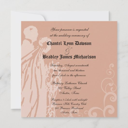 Magische Snowflake eenmaal op een uitnodiging van  (Achterkant)