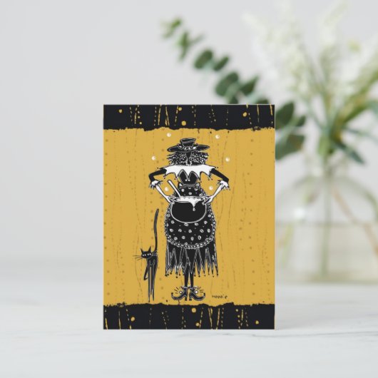 Magische Soep Maker Briefkaart (Staand voorkant)