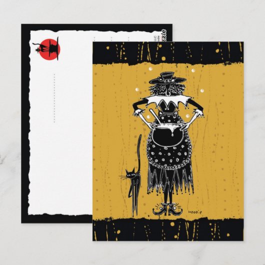 Magische Soep Maker Briefkaart (Voorkant / Achterkant)