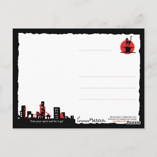 Magische Soep Maker Briefkaart (Achterkant)