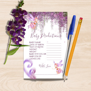 Magische speelthema Baby shower voorspellingen spe