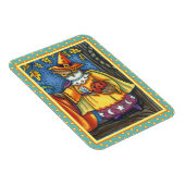 MAGISCHE SPELLEN EN HALLOEEN HOOTS, OWL WIZARD MAGNEET (Rechterzijde)