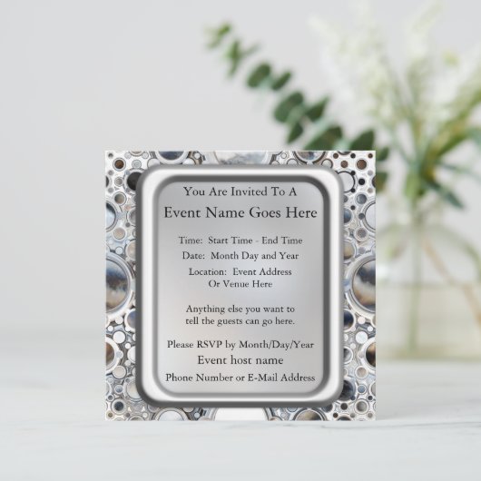 Magische spiegels kaart (Staand voorkant)