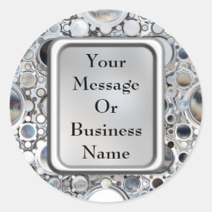 Magische spiegels ronde sticker