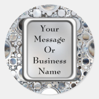 Magische spiegels ronde sticker