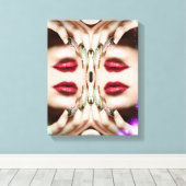 Magische spreuk canvas afdruk (Insitu (Houten vloer))
