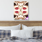 Magische spreuk canvas afdruk (Insitu (Slaapkamer))