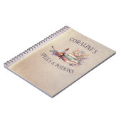 Magische spreuken en drankjes meisjes notitieboek (Linkerzijde)