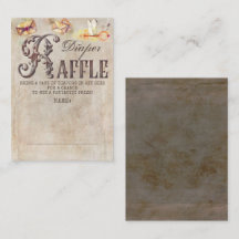 Magische spreuken Luier Raffle Ticket