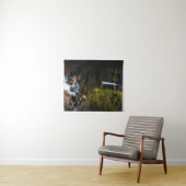 Magische sprookje bij waterval Peričnik, Slovenië Wandkleed (In Situ (horizontaal))