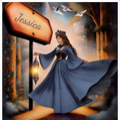 Magische Sprookje Waterverf Vinyl Stickers