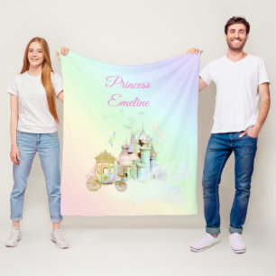 Magische Sprookjes Regenboog Kasteel Prinsessen Ko Fleece Deken