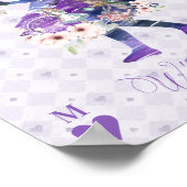 Magische sprookjesboek Alice in Wonderland Poster (Hoek)