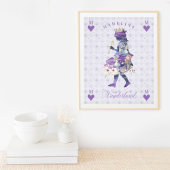 Magische sprookjesboek Alice in Wonderland Poster