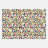 MAGISCHE SPROOKJESHUIZEN EN SPROOKJESDORPSCHENKING INPAKPAPIER VEL (Voorkant 3)