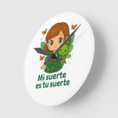 Magische Sprookjesklok – ManoMadre Tati Collecti Ronde Klok (Hoek)