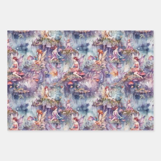 MAGISCHE SPROOKJESTUIN INPAKPAPIER VEL (Voorkant)