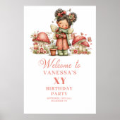 Magische Sprot Fee 2e Verjaardag Welkom Poster (Voorkant)
