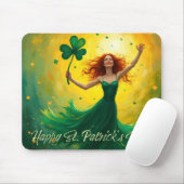 Magische St. Patrick's Day Muismat (Met muis)