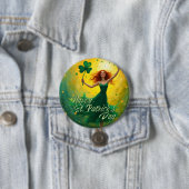 Magische St. Patrick's Day Ronde Button 7,6 Cm (In situ)