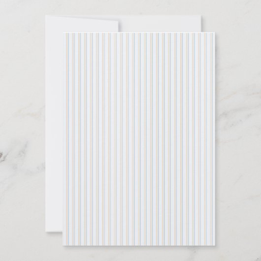 Magische staafjes gestreept op zaterdag kaart (Achterkant)