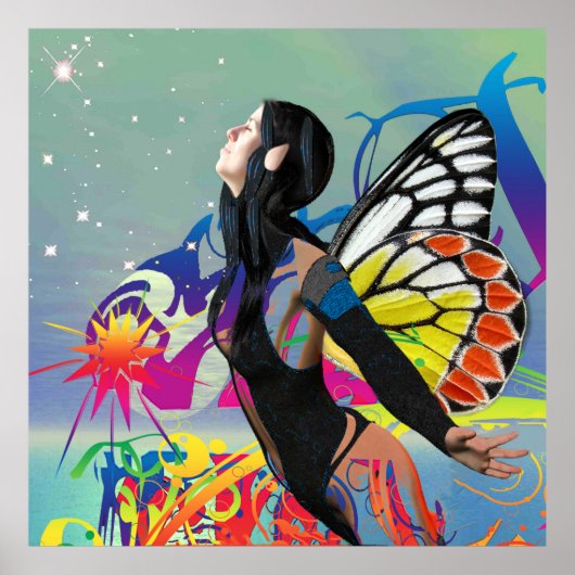 Magische Ster Poster (Voorkant)