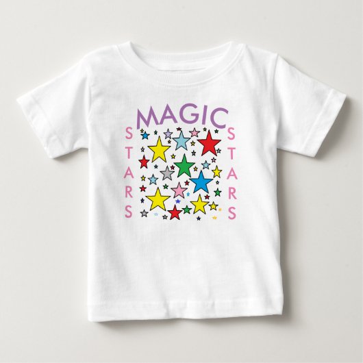 Magische sterren Baby Outfit (Voorkant)