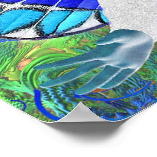 Magische Sterrenboom Poster (Hoek)