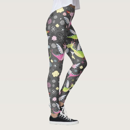 Magische stoottekeningen leggings (Rechts)