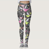 Magische stoottekeningen leggings (Voorkant)