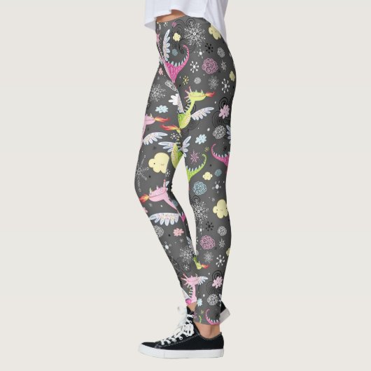 Magische stoottekeningen leggings (Links)