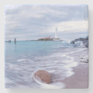 Magische strand Sunset Stenen Onderzetter