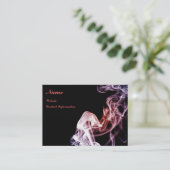 Magische stroom - RookVisitekaartje Visitekaartje (Staand voorkant)