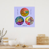 MAGISCHE STROOMVERVALLEN POSTER (Keuken)