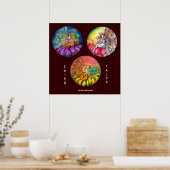 MAGISCHE STROOMVERVALLEN POSTER (Keuken)